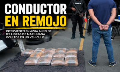 129 libras de marihuana en Azua