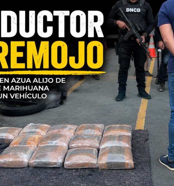 129 libras de marihuana en Azua