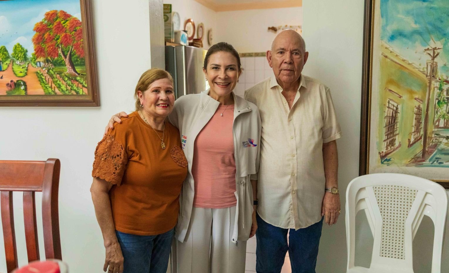 Carolina fortalece cercanía con bases PRM