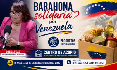 Barahona Solidaria por Venezuela