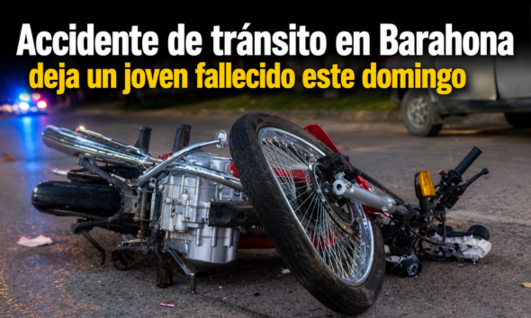 accidente de tránsito en Barahona