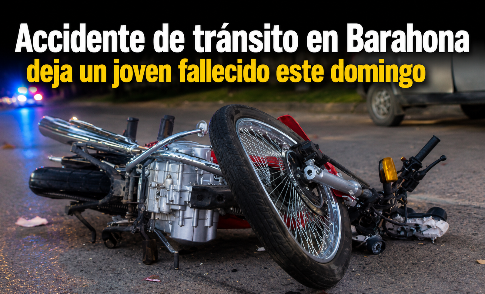 accidente de tránsito en Barahona