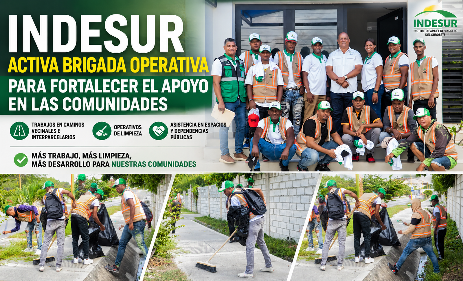 brigada operativa de INDESUR