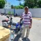 motocicleta recuperada en Barahona