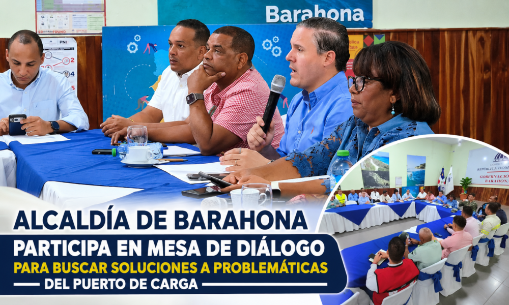 Alcaldía de Barahona puerto de carga