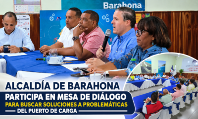 Alcaldía de Barahona puerto de carga