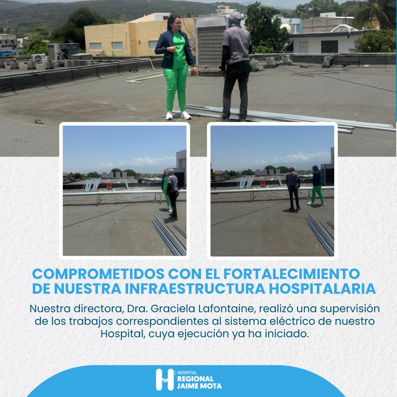 sistema eléctrico del Hospital Jaime Mota