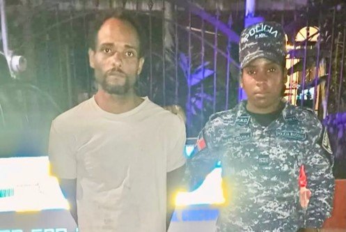 Capturan hombre que lanzaba piedras en Circunvalación de Baní