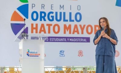 Carolina Mejía presentó en Hato Mayor una agenda enfocada en empleo, producción, turismo y desarrollo económico durante una jornada de encuentros con estudiantes, empresarios y dirigentes.