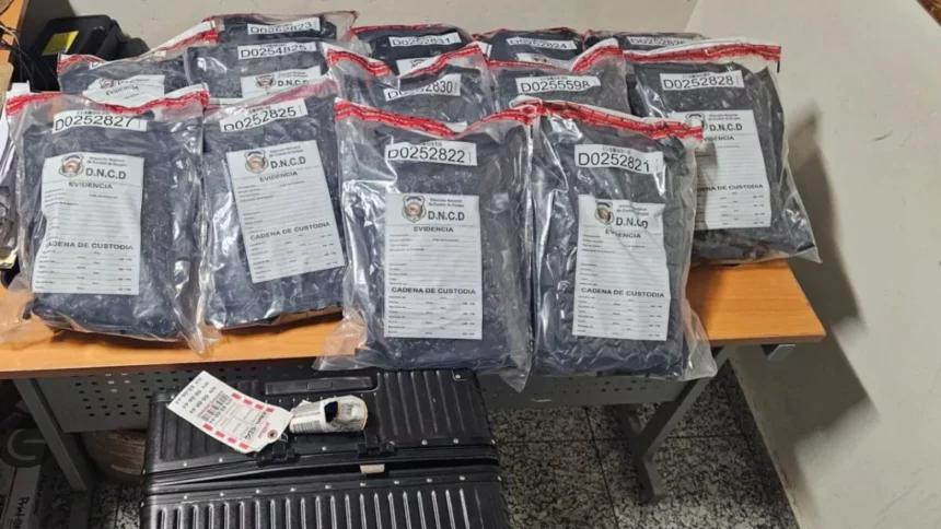 DNCD ocupa marihuana en Aeropuerto Las Américas