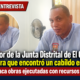 Director de la Junta Distrital de El Cachón