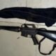 Policía recupera fusil M-16 Barahona