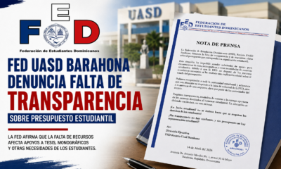 presupuesto de la Federación de Estudiantes