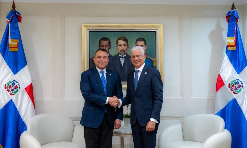 Julio Landron y Presidente del Senado