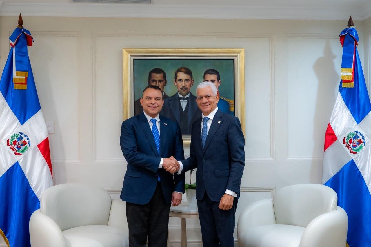 Julio Landron y Presidente del Senado
