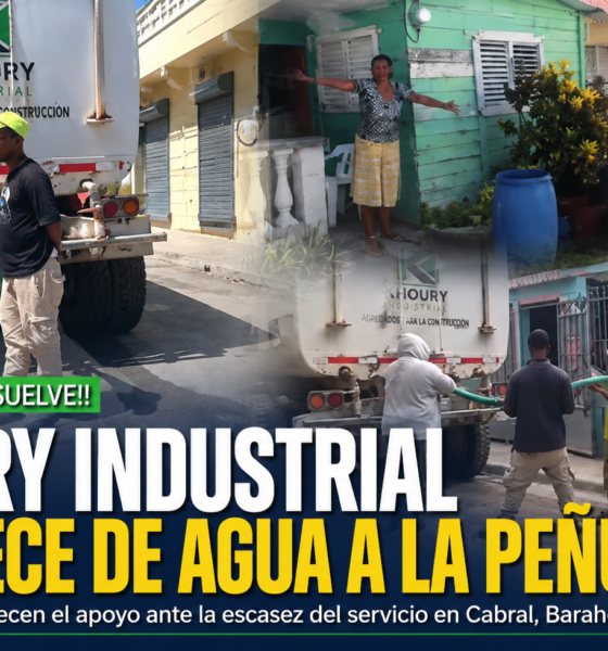 Khoury Industrial abastece de agua