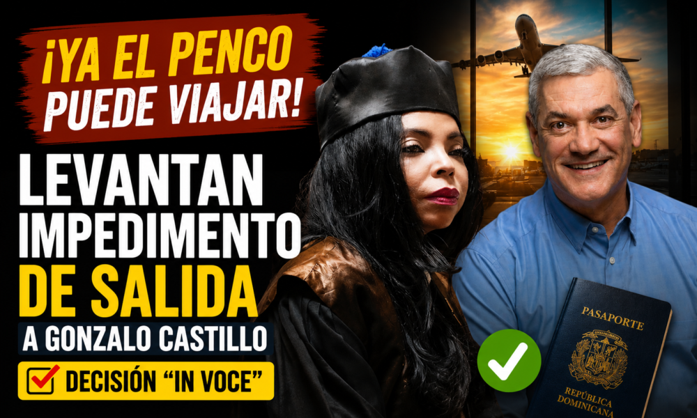Levantan impedimento de salida a Gonzalo Castillo