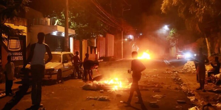 Protesta en Guajimía