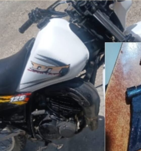 Policia Recupera motocicleta