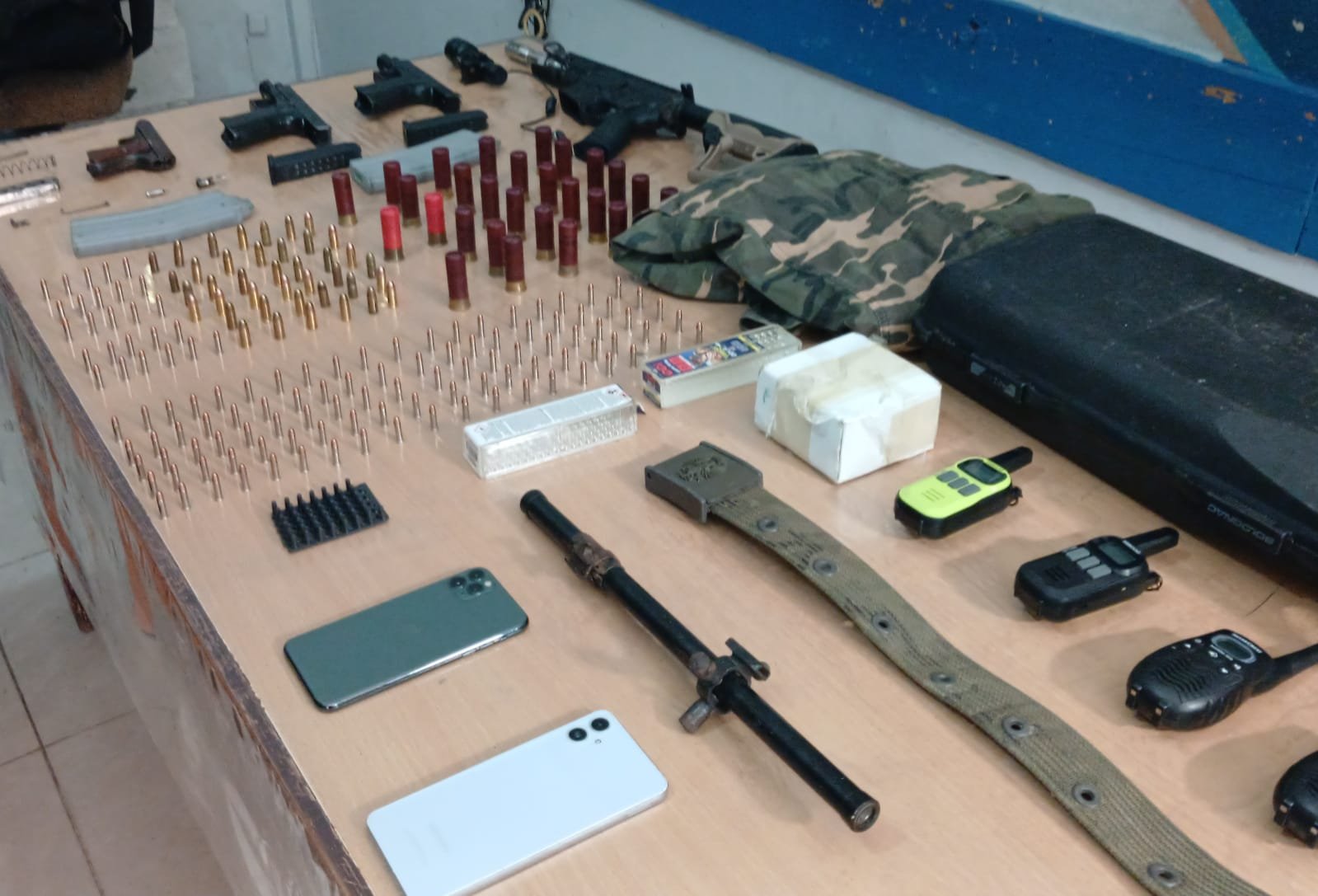 Policía Nacional apresa siete personas en Barahona