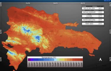 La República Dominicana en la categoría más alta de riesgo por calor extremo desde 1 al 7 de julio
