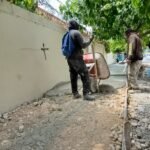 aceras y contenes en Barahona