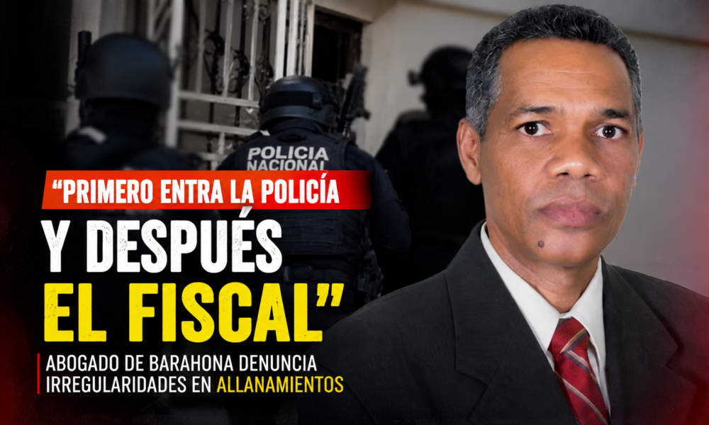 allanamientos en Barahona