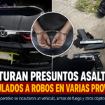 capturan presuntos asaltantes