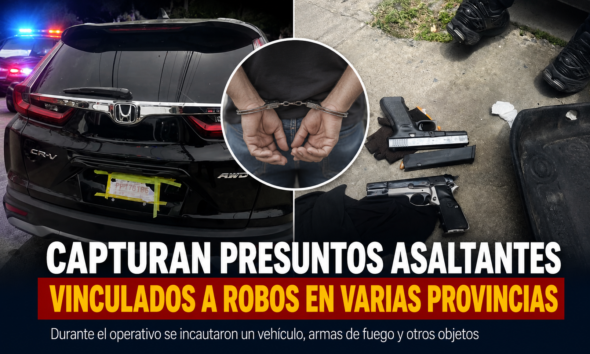 capturan presuntos asaltantes