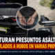 capturan presuntos asaltantes