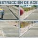 Alcaldía de Villa Central construye aceras