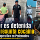 mujer detenida con presunta cocaína en Pedernales