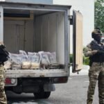 DNCD ocupa 321 paquetes de presunta cocaína ocultos en contenedor en Caucedo, Boca Chica