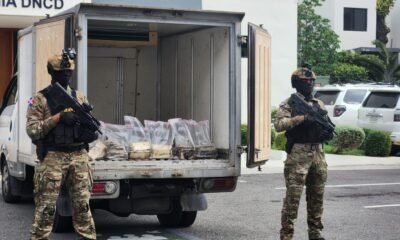 DNCD ocupa 321 paquetes de presunta cocaína ocultos en contenedor en Caucedo, Boca Chica