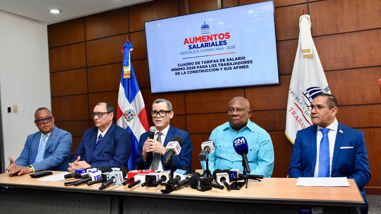 Disponen aumento salarial de un 20% para trabajadores de la construcción