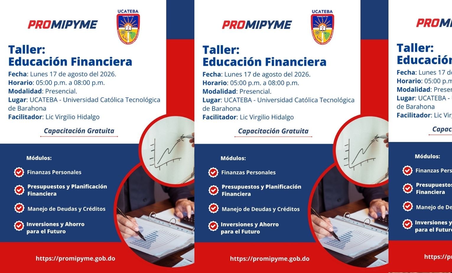 PROMIPYME y UCATEBA ofrecerán taller gratuito