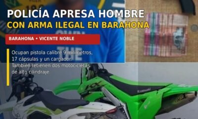 Policía apresa hombre en Barahona