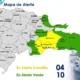 COE coloca en alerta amarilla al DN y tres provincias por onda tropical
