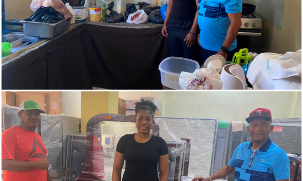 DASAC entrega alimentos y enseres a Anyela Gómez