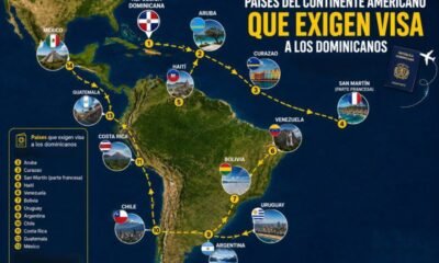 Haití y otros países cercanos en los que el pasaporte dominicano «no abre» las fronteras