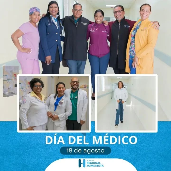 Hospital Jaime Mota reconoce la labor de sus médicos durante el Día del Médico y destaca su vocación, compromiso y servicio a la comunidad.