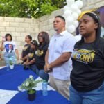 Decenas de mujeres participaron en una actividad organizada por “Me Voy con Jochy” en respaldo al proyecto de Kelvin García para la Alcaldía de Barahona.