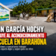 Kelvin García Hochy contribuye al acondicionamiento de escuela en Barahona
