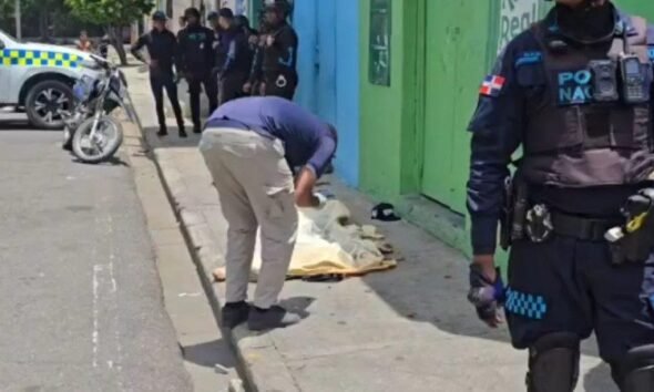 Joven de 23 años muere a tiros en el sector Baracoa, en Santiago