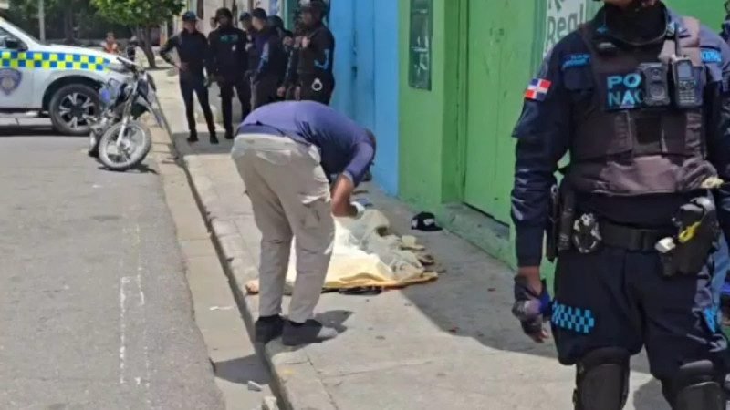 Joven de 23 años muere a tiros en el sector Baracoa, en Santiago
