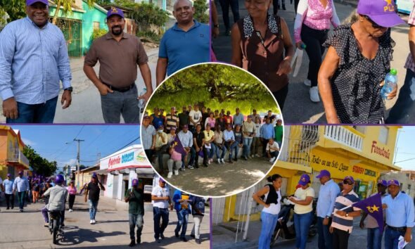 PLD realiza Esfuerzo Concentrado en Barahona bajo la consigna “Con el PLD se vivía mejor”