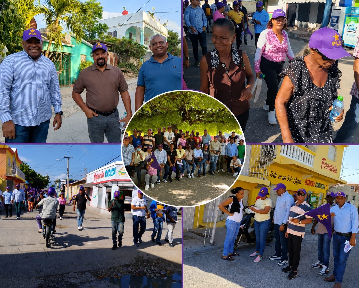 PLD realiza Esfuerzo Concentrado en Barahona bajo la consigna “Con el PLD se vivía mejor”