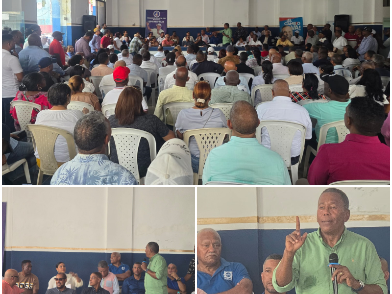 Edgar Féliz llama al PRM a acompañar a Abinader en jornada de inauguraciones en Barahona