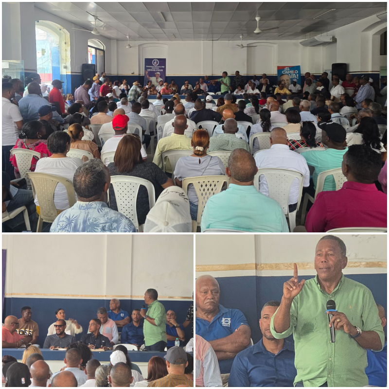 Edgar Féliz llama al PRM a acompañar a Abinader en jornada de inauguraciones en Barahona