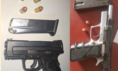 Policía Nacional apresa varias personas y ocupa dos armas de fuego ilegales durante operativos realizados en Barahona y Enriquillo.
